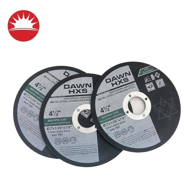 China Factory Wholesale 2 Nets Grinding Wheels 4inch 4 1/2 Inch 5inch Cutting Disc For Metal Stainless Steel And Carbon Steel