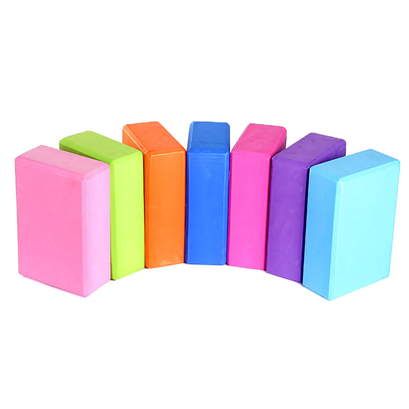 CHENHONG Wholesale Custom logo memory foam yoga block High-density recycled foam brick eco friendly eva yoga blocks