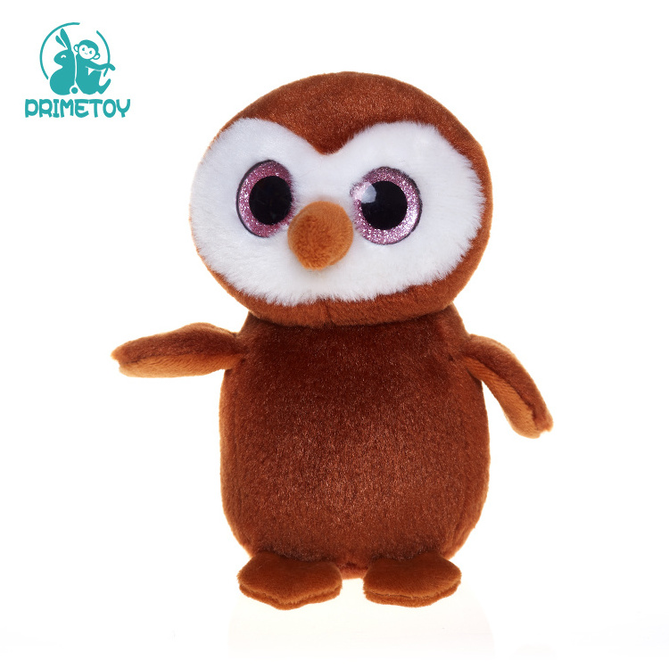 OEM Custom Super Soft Cute Owl Plush Toy Stuffed Animal