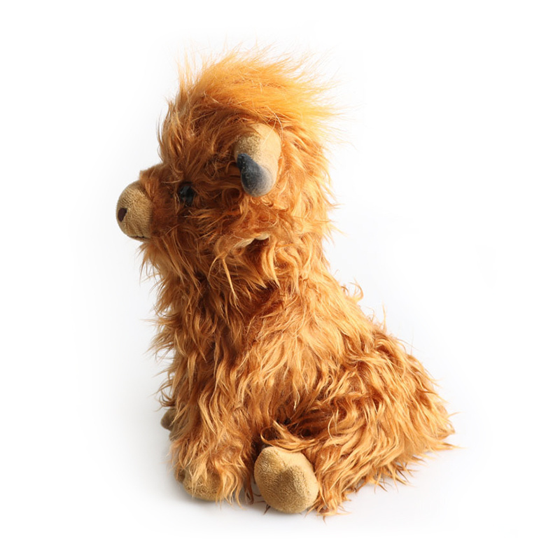 Creative Plush Animal Toy Cute Yak Doll Lifelike Plush Toys Yak