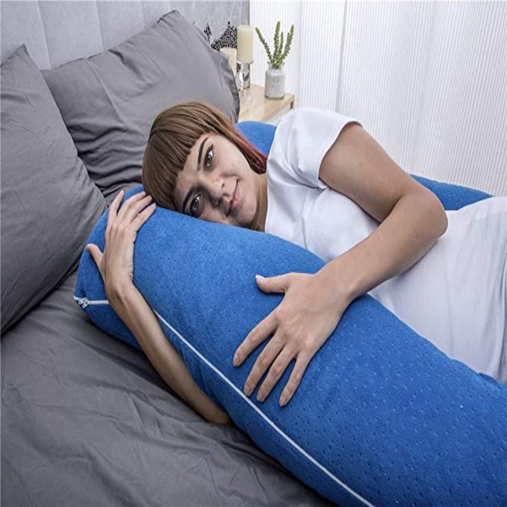 high quality comfortable memory foam u-shape pregnancy maternity pillow