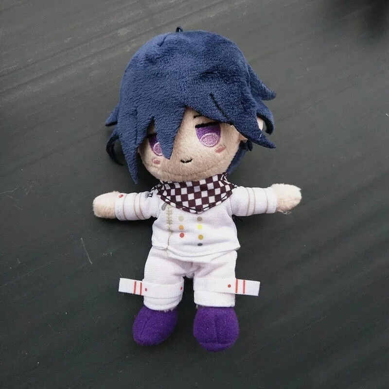 Anime Danganronpa V3 Dangan Ronpa Oma Kokichi Komaeda Nagito DIY Handmade Material Plush Keychain Stuffed Doll Limited Gift