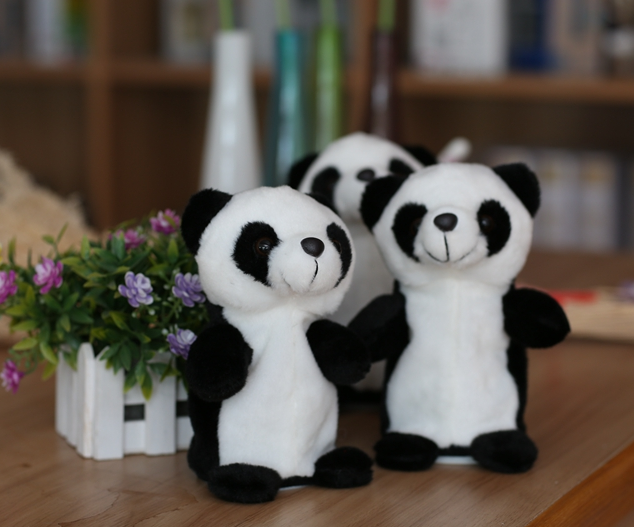 OEM ODM Customized Electrical Animal Soft Stuffed Toys Talking Recording Nodding Hamster Panda Plush Toy