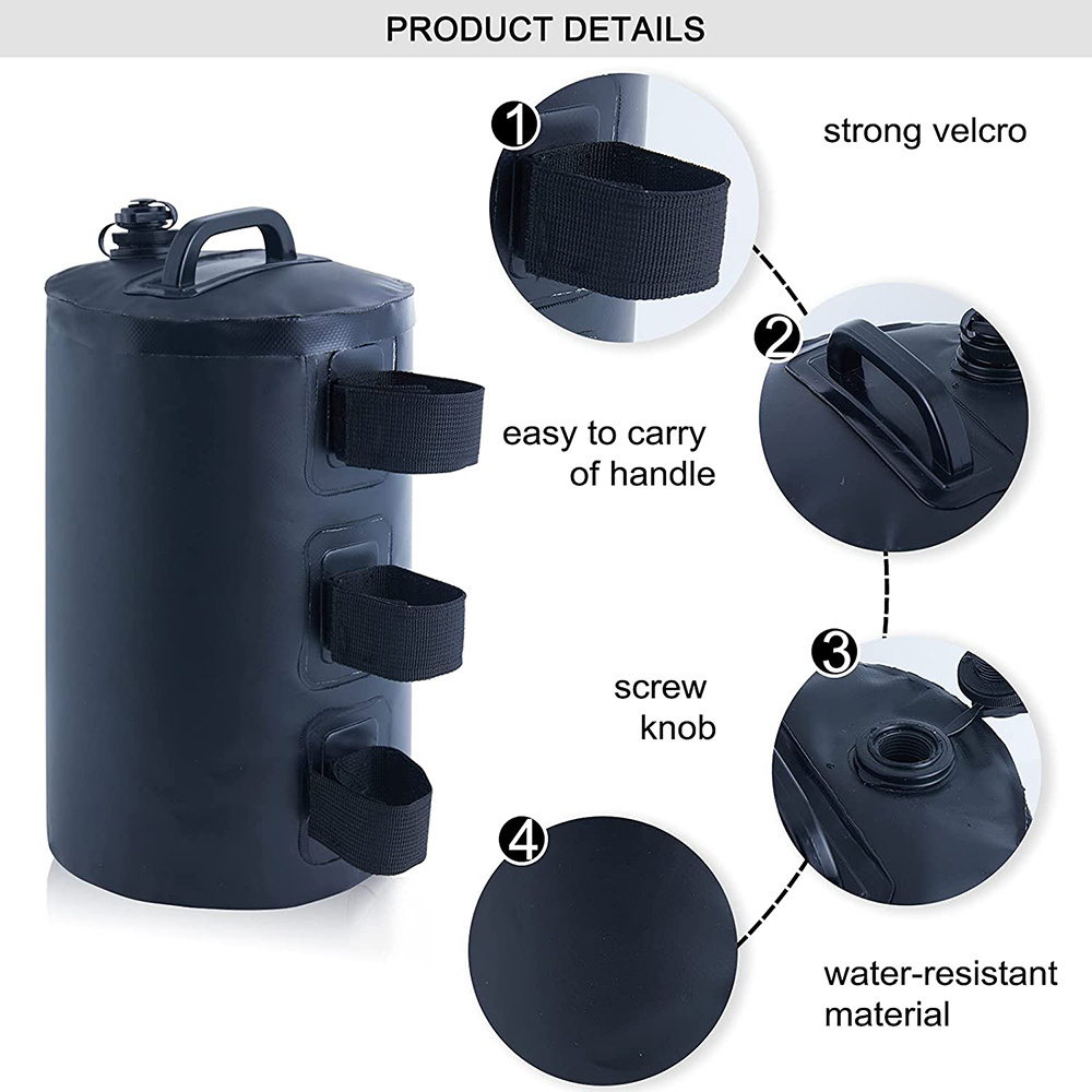 Canopy Water Weight Bag Leg Weights for Pop Up Canopy Tent Gazebo Set of 4