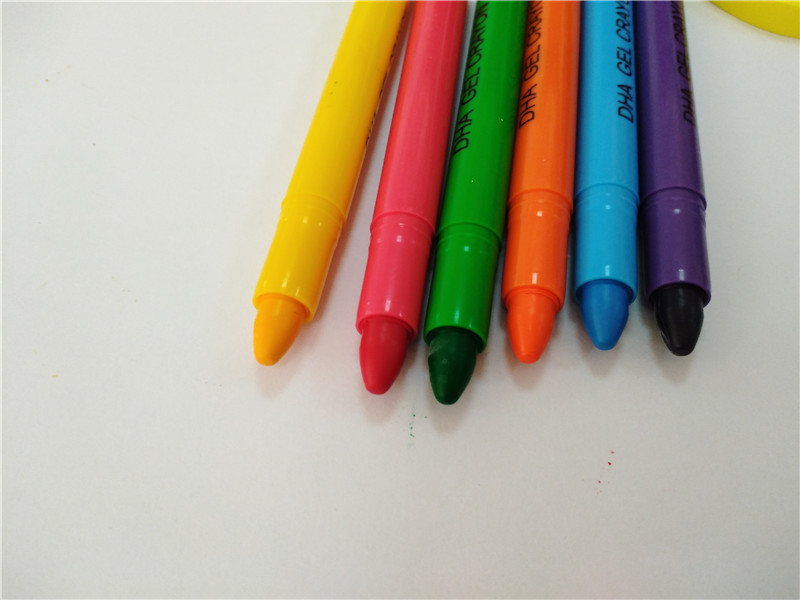 Multiple Colors Washable Silky Gel Crayon for Painting