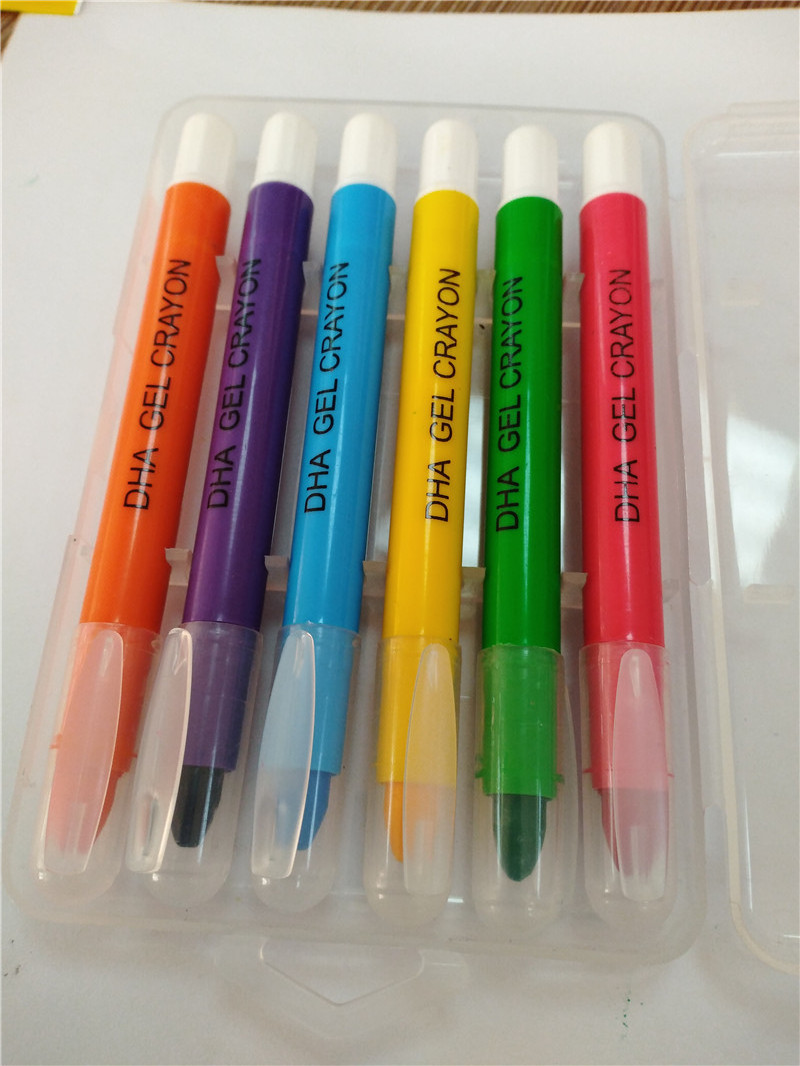 Multiple Colors Washable Silky Gel Crayon for Painting