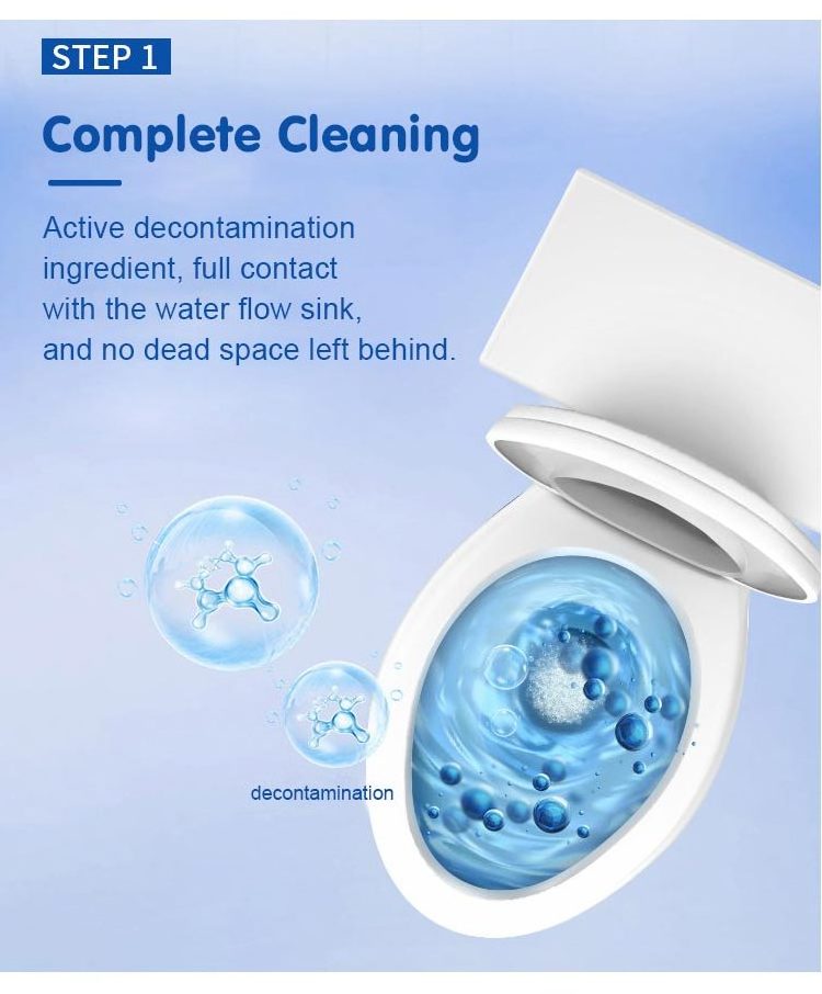 New Hanging Flush Toilet Cleaner Hanging Toilet Ball Bowl Cleaner Flush Deodorizer Toilet Bowl Cleaner Tablets