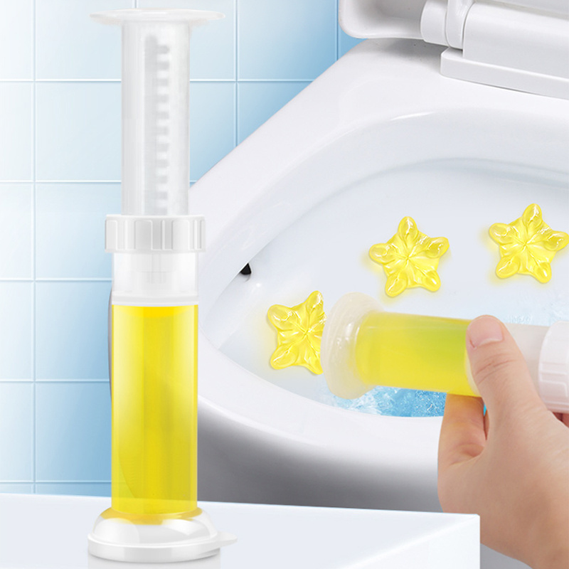 New Toilet Cleaning Gel 6 flower Small Flower Bathroom Deodorant Fragrance Toilet Toilet Cleaner Deodorant