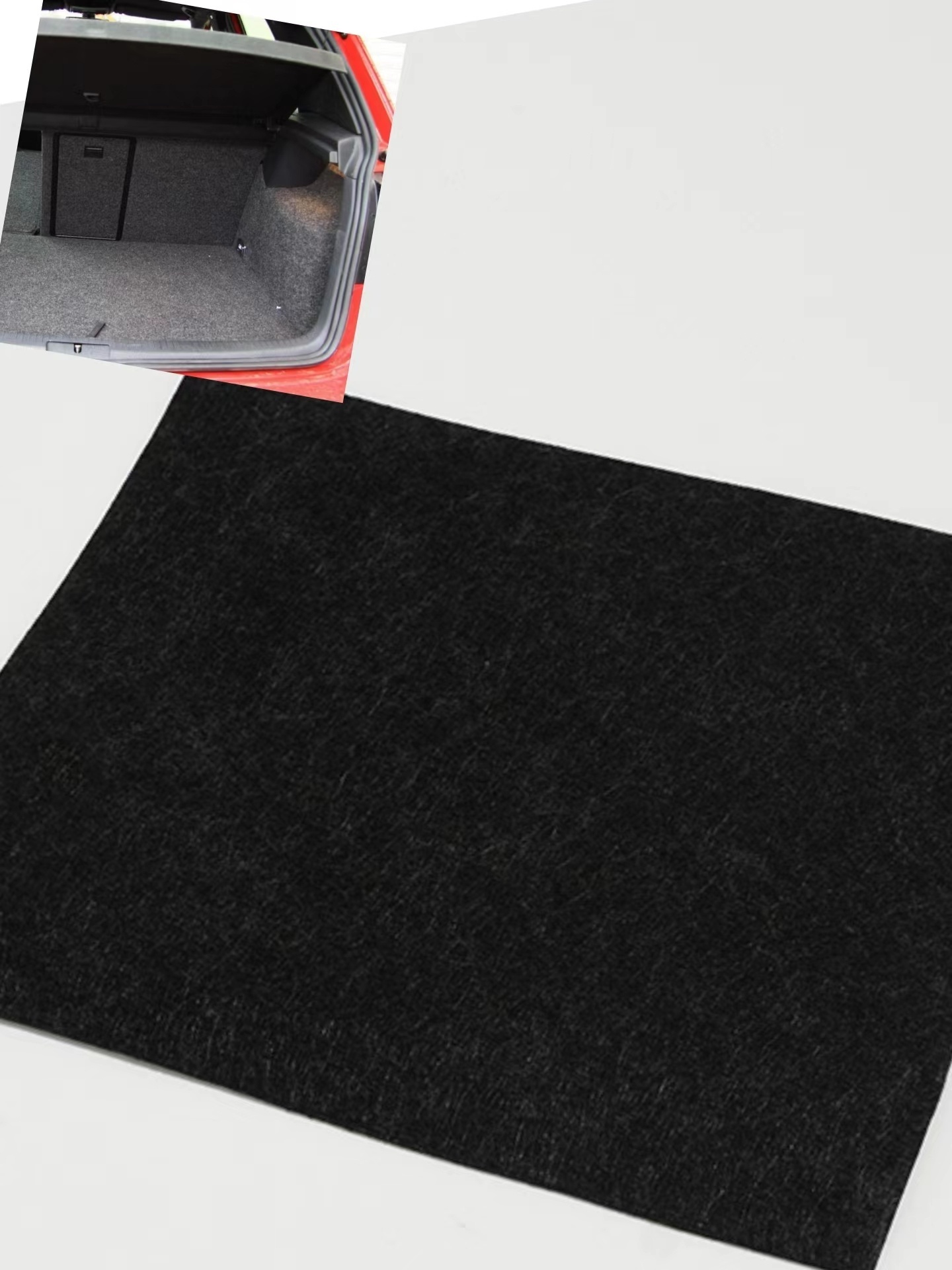 Factory custom car tail box  non-woven non-woven fabric for car trunk car interior felt