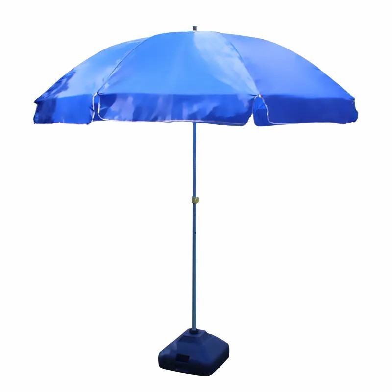 Custom Patio Umbrella for Garden with Sand Anchor & Push Button Tilt and Carry Bag Steel Oxford Outdoor Furniture Modern 0.37kg