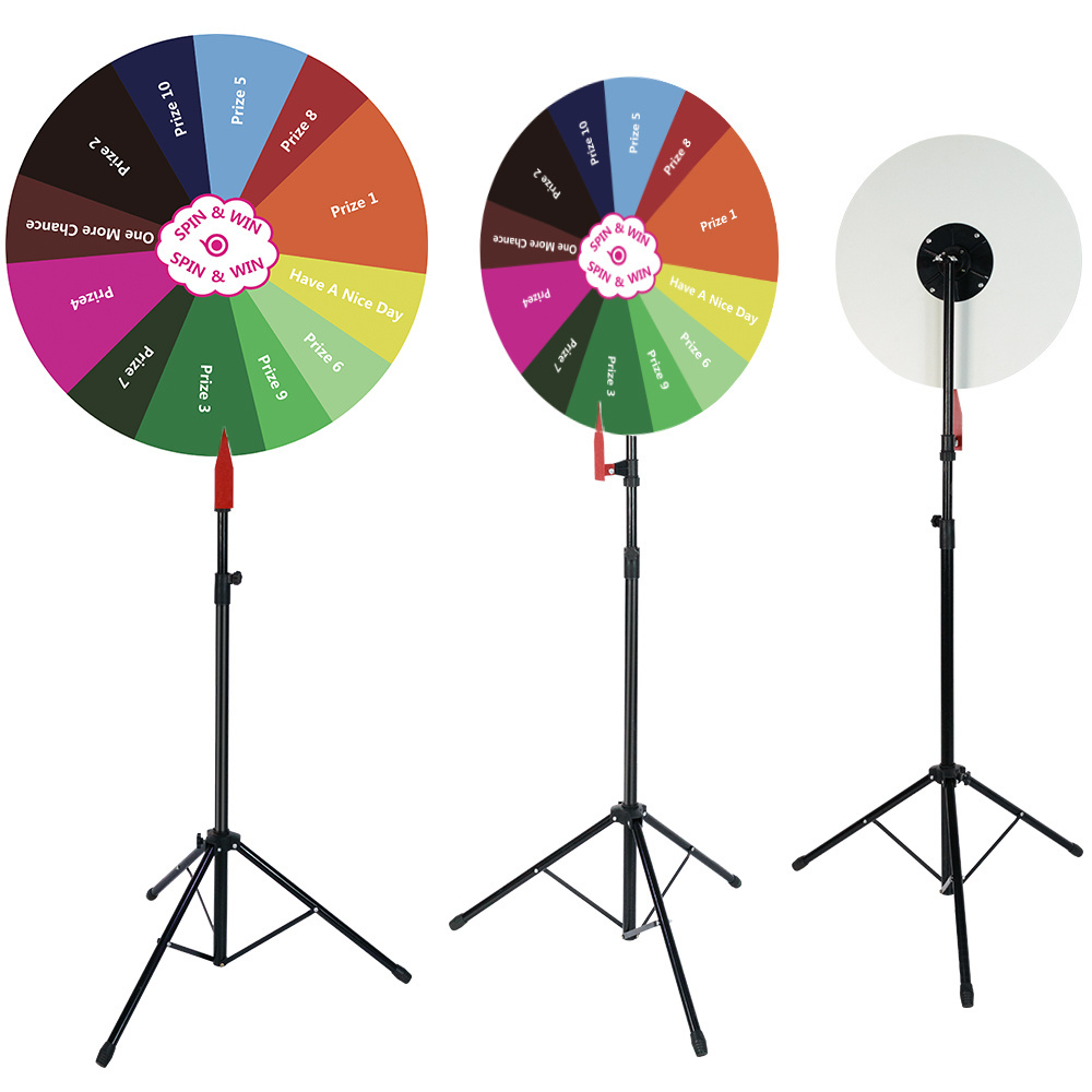 Dry Erase Lucky Draw Turntable Wheel  Roulette Lottery Prize Wheel Spinner spinning prize wheel