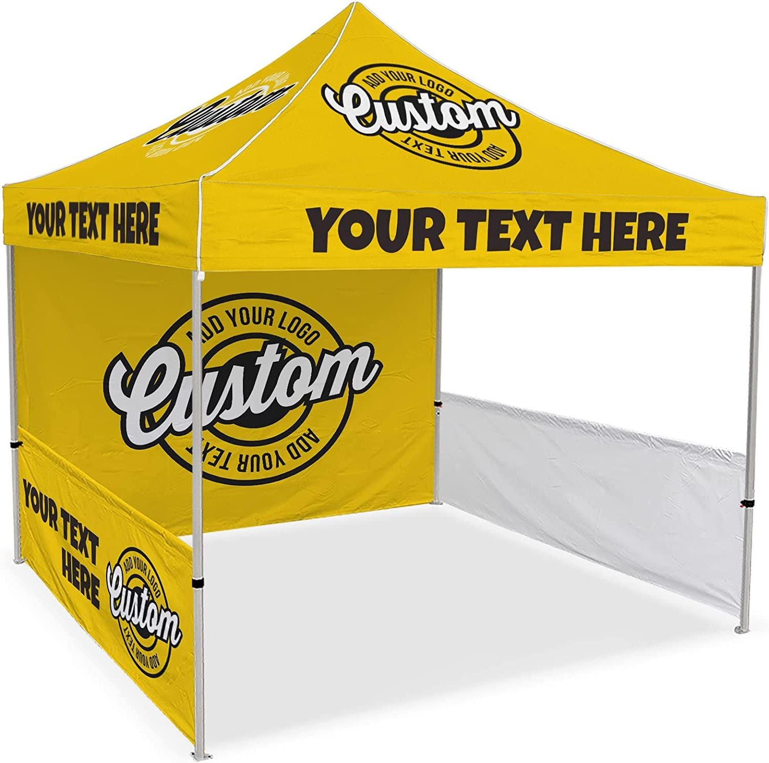 Custom Canopy Tent  Pop Up Canopy Tent Packages  Aluminum/Steel Frame Trade Show Tent