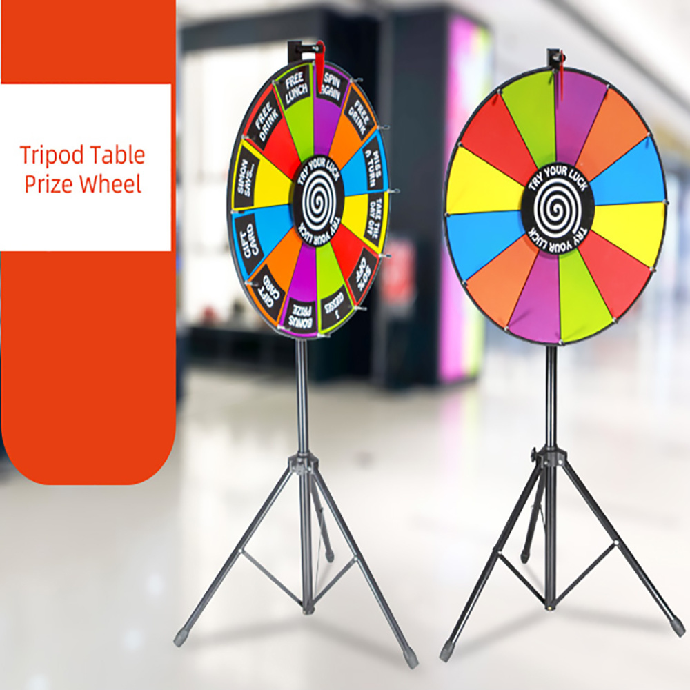 Dry Erase Lucky Draw Turntable Wheel  Roulette Lottery Prize Wheel Spinner spinning prize wheel