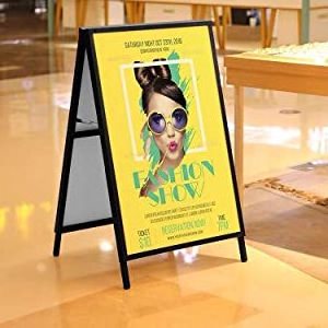 Manufacturers wholesale a frame sign outdoor customized pavement signs a frame sidewalk sign advertising boards poster stands