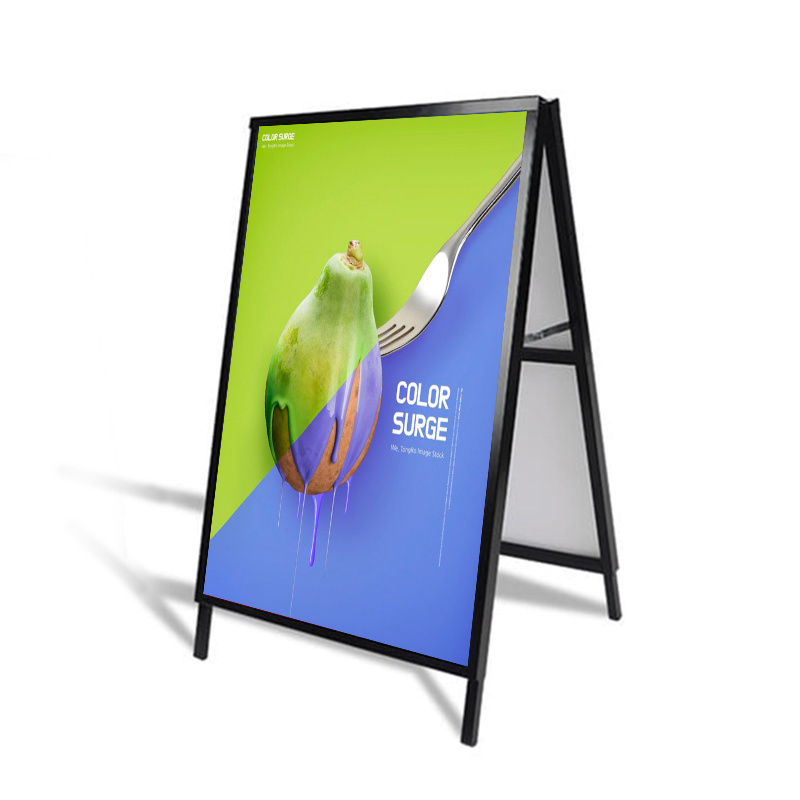 poster stand outdoor advertising outdoor standing board a frame sign pavement sign display double side poster stand