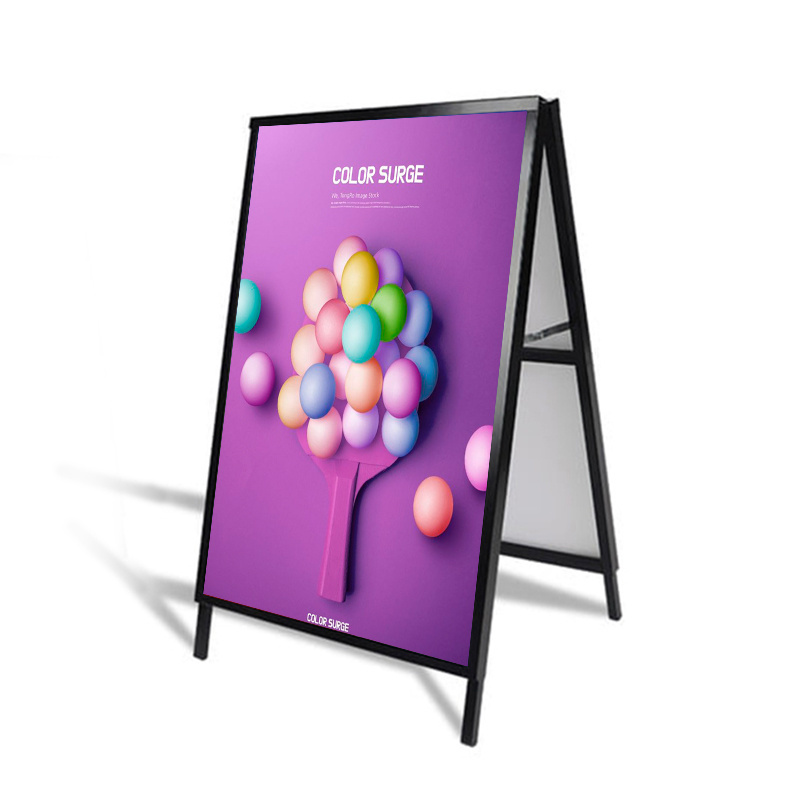 poster stand outdoor advertising outdoor standing board a frame sign pavement sign display double side poster stand