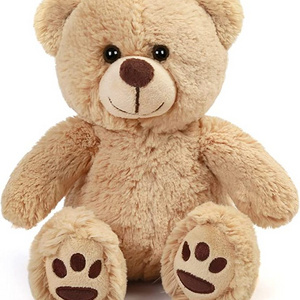 Classic bears stuffed animal soft plush toys 10inch cute brown teddy bear for valentines days gifts