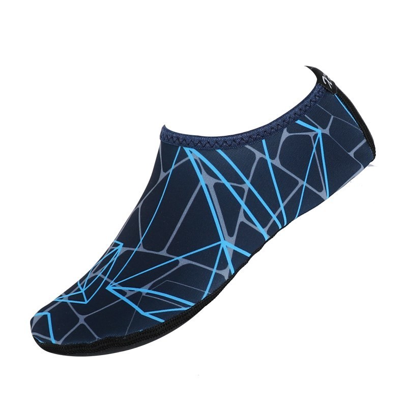 Custom 100% waterproof swimming diving slipper socks with rubber sole for adults