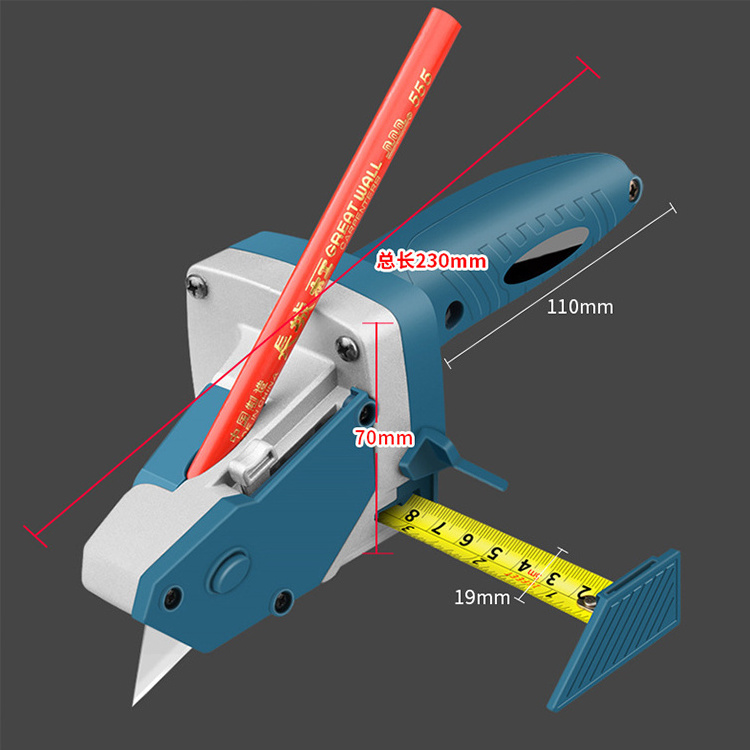 building materials smart tools Gypsum Board Cutter Cutting Tools DIY Multifunctional Woodworking Drawing Line Compasses Knife