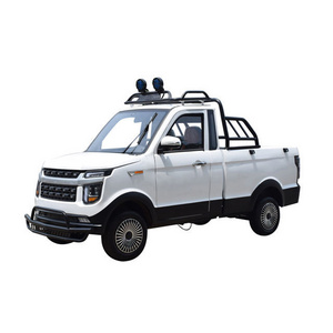 Hot selling high quality four wheel Chang li electric car mini pickup trucks Adult EV