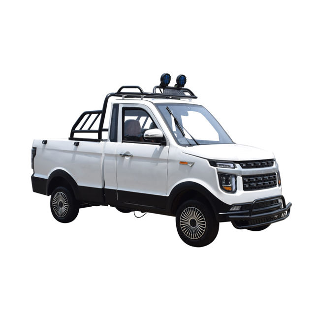 Hot selling four wheel Chang li electric vehicles mini pickup trucks for cargo