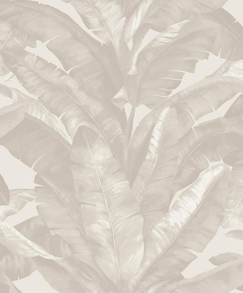 Factory Sale High Quality Custom Palm Green Tree Leaves Nature TV Background Wallpaper For Living Room