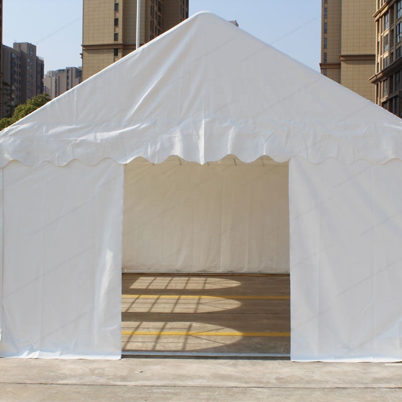 3m x 6m small white PVC marquee gazebo tents for sale without ground bars