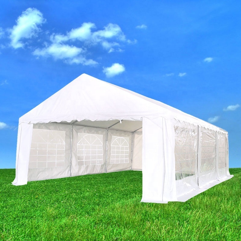 20 x 20 white PVC gazebos and marquee tent for sale