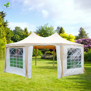 Promotion sales Marquee Party Tent 20'x15'x12' Garden Gazebo Canopy Wedding Octagonal