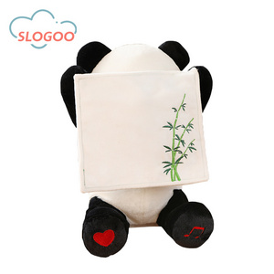 Baby Plush Learn Talk Toy Handkerchief Teddy Bear Funny Electronic Talking Panda Plush Toys For Kids