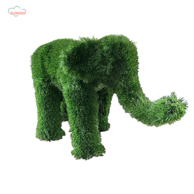 Artificial Grass Tropical Animals Synthetic Grass Turf Outdoor Decoration Ornaments Artificial Grass for Garden