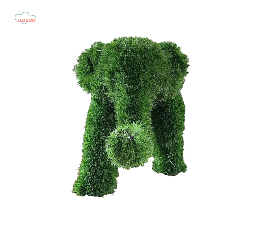 Artificial Grass Tropical Animals Synthetic Grass Turf Outdoor Decoration Ornaments Artificial Grass for Garden