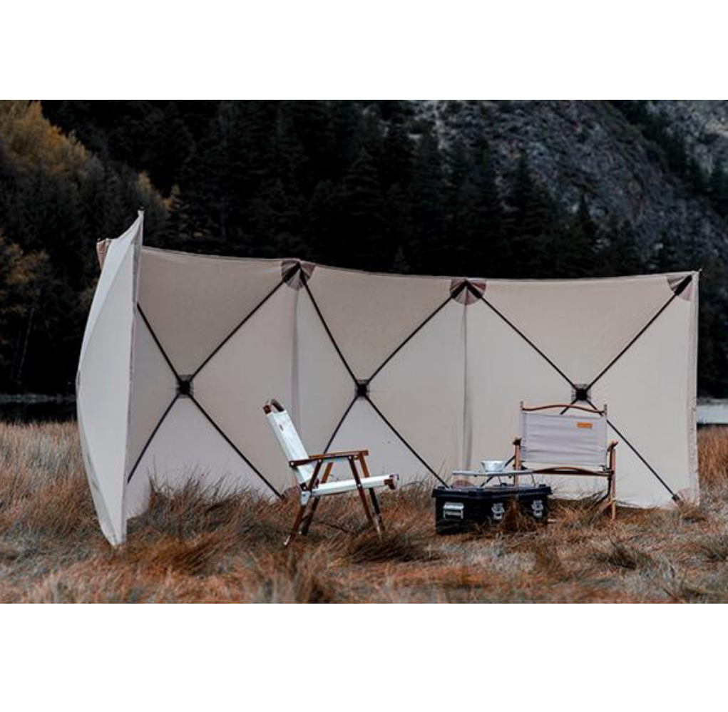 hot sale customized wind screen camping outdoor easy setup popup wind screen