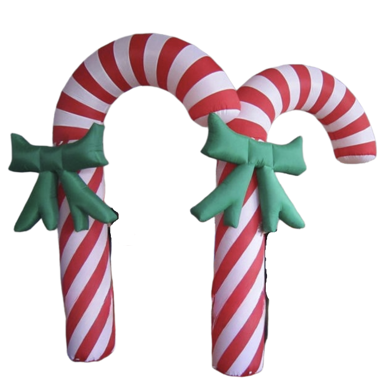 Giant Outdoor  Christmas Inflatable 6FT Inflatable Candy Canes Candy Cane Decorations