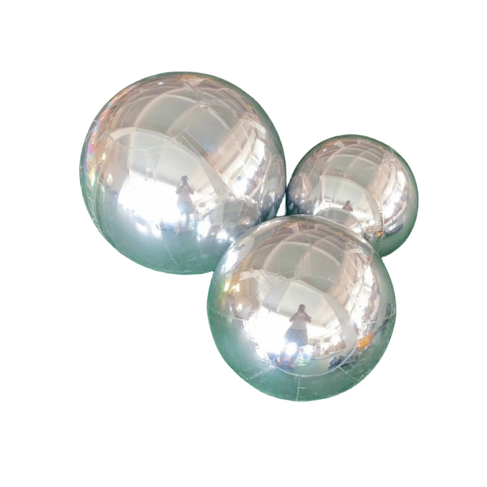 Wholesale Manufacturer Custom Balloons Giant PVC Inflatable Party Mirror Ball Sphere for Sale