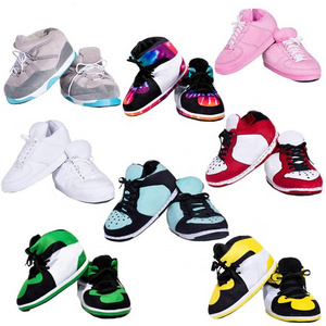 Winter Cotton Shoes Indoor Plush Slippers Warm Plush Home Sneaker Slippers Couple Unisex Shoes