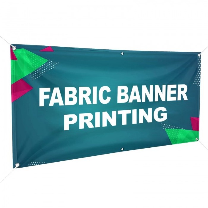 Custom Digital Printing Exhibition Backdrop Cloth Banner With Logo And Stand Kpop Fabric Banner