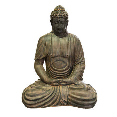 Outdoor Decoration Foam Buddha Sculpture Big Decor Life Size Fiberglass Sculptures Statue