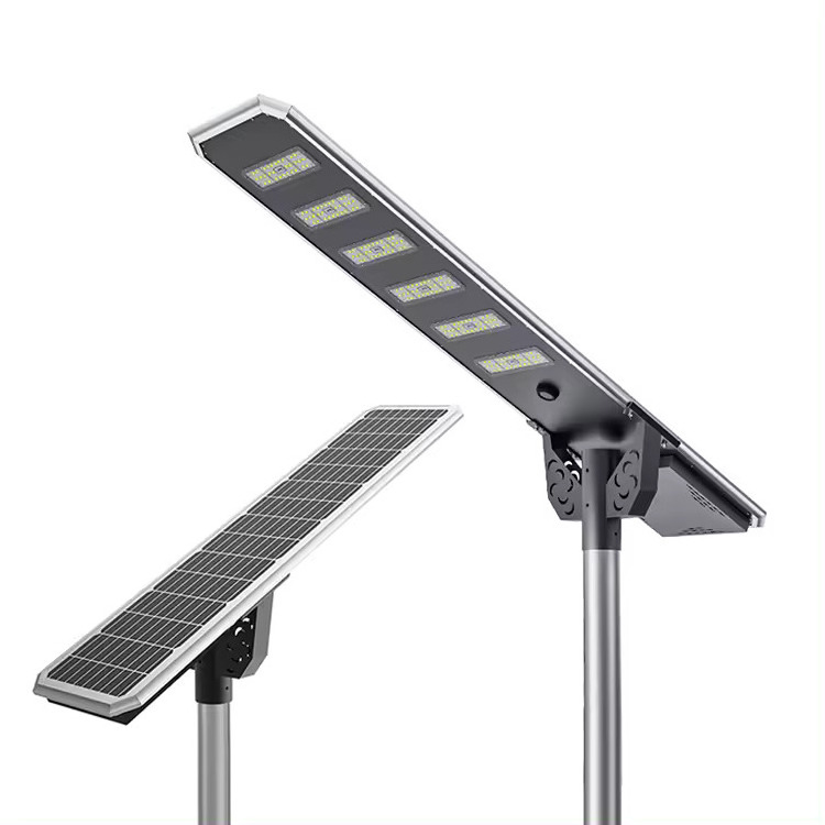 High quality 90w 100w ip65 heavy duty led solar street light with pole