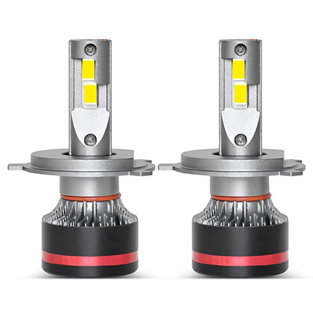 45W high power M8 three core led headlights h1 h4 h7 h11 9005 9006 car led headlight bulb high quality auto lighting systems