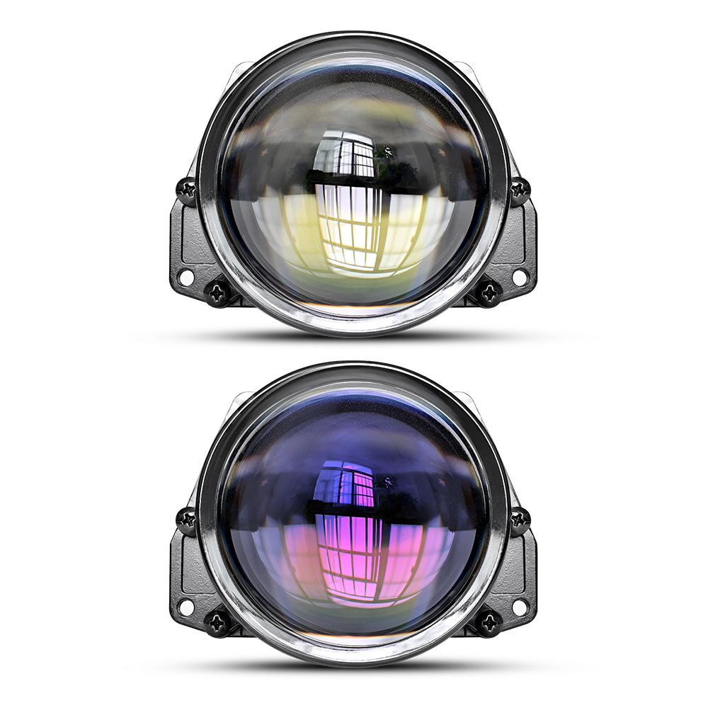 70W high power led headlight lenses 18000lm 3.0 inch bi led projector lens lamp for car 6000K cool light H4 Headlight bulbs