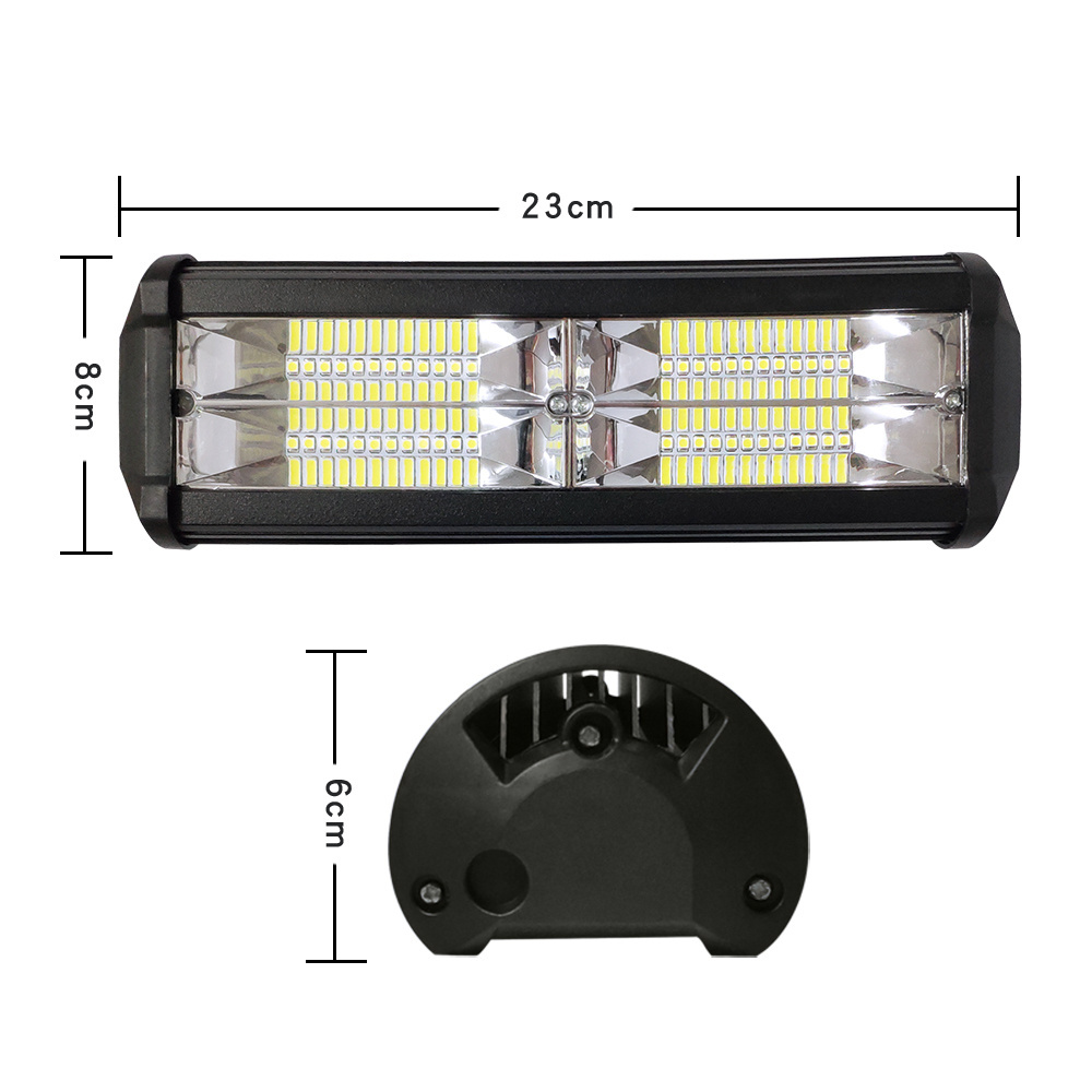 12-84v work light automobile LED headlamp 144W 12000 lumen motorcycle truck engineering vehicle lighting headlamp