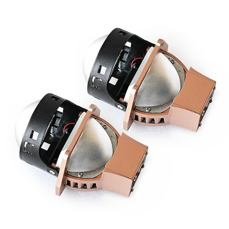 BI Led Lens Car LED Headlamp Lens 65W H4 Headlight Bulbs Low Beam 12-chip High Beam 6-chip3.0-inch  65 All Car CSP 3570 Chip