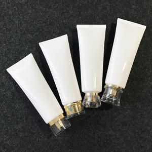 Customized PE soft Tube Plastic Empty Packaging Tube Cosmetic Laminate Skin Care Lotion Essential Oil BB Cream Packaging Tube