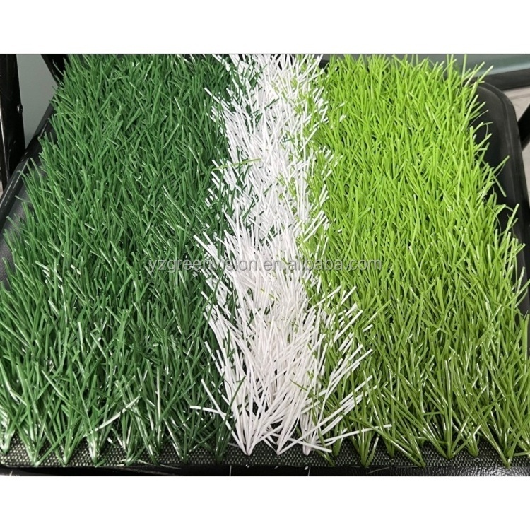 Anti-UV Diamond Shape Synthetic Football Green And White Grass