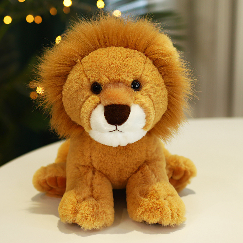 HOT selling customized plush toys  cotton soft lion toys stuffed animal Animation periphery accessories for girls boys