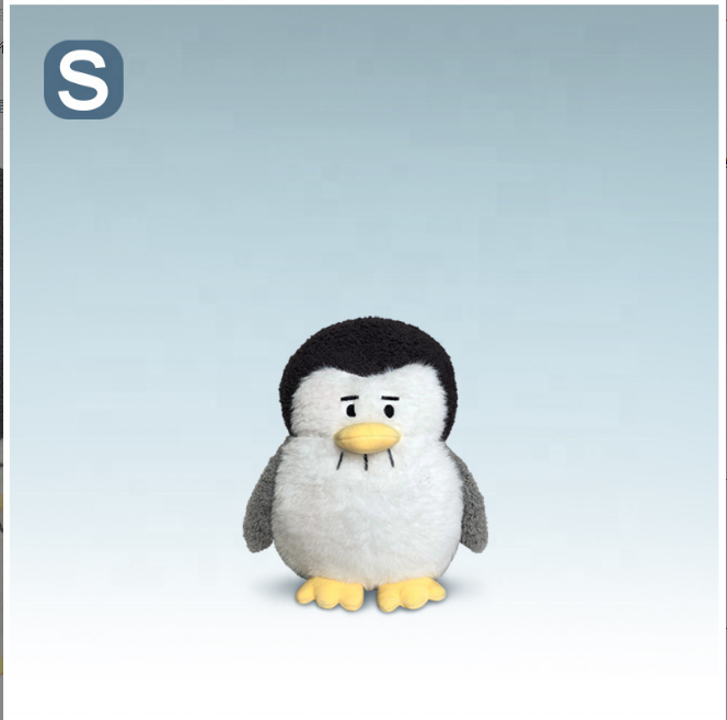 Ugly Plush Toys Cute Soft Stuffed Animal Plush Penguin With Big Head