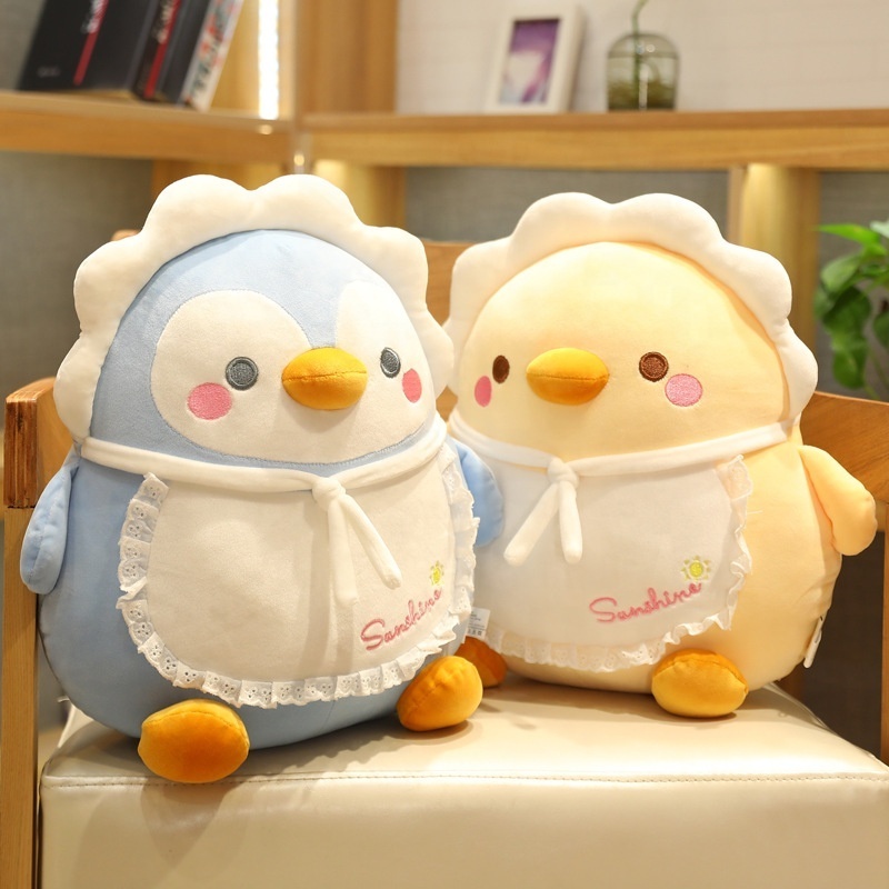 Cartoon Pig Penguin Seal Duck Bear Plush Toys Stuffed Doll Lovely Animal Children Doll