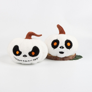 New Arrival Halloween Plush Toy Halloween White Skeleton Pumpkin Toy