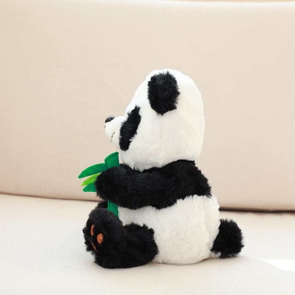 25cm Electric Talking panda Stuffed Animal pandas repeater electronic Animal Chinese plush Toy for children Kid toys Creative